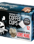 Lions Mane Mushroom Coffee Pods 12Pck