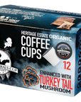 Turkey Tail Mushroom Coffee Pods 12Pck