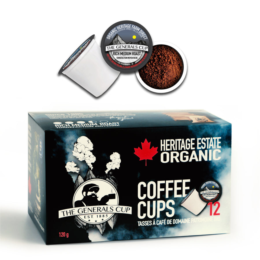Rich Medium Roast Coffee Pods 12Pck