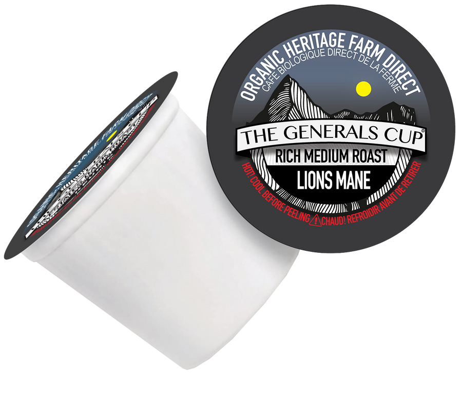 Lions Mane Mushroom Coffee Pods 12Pck