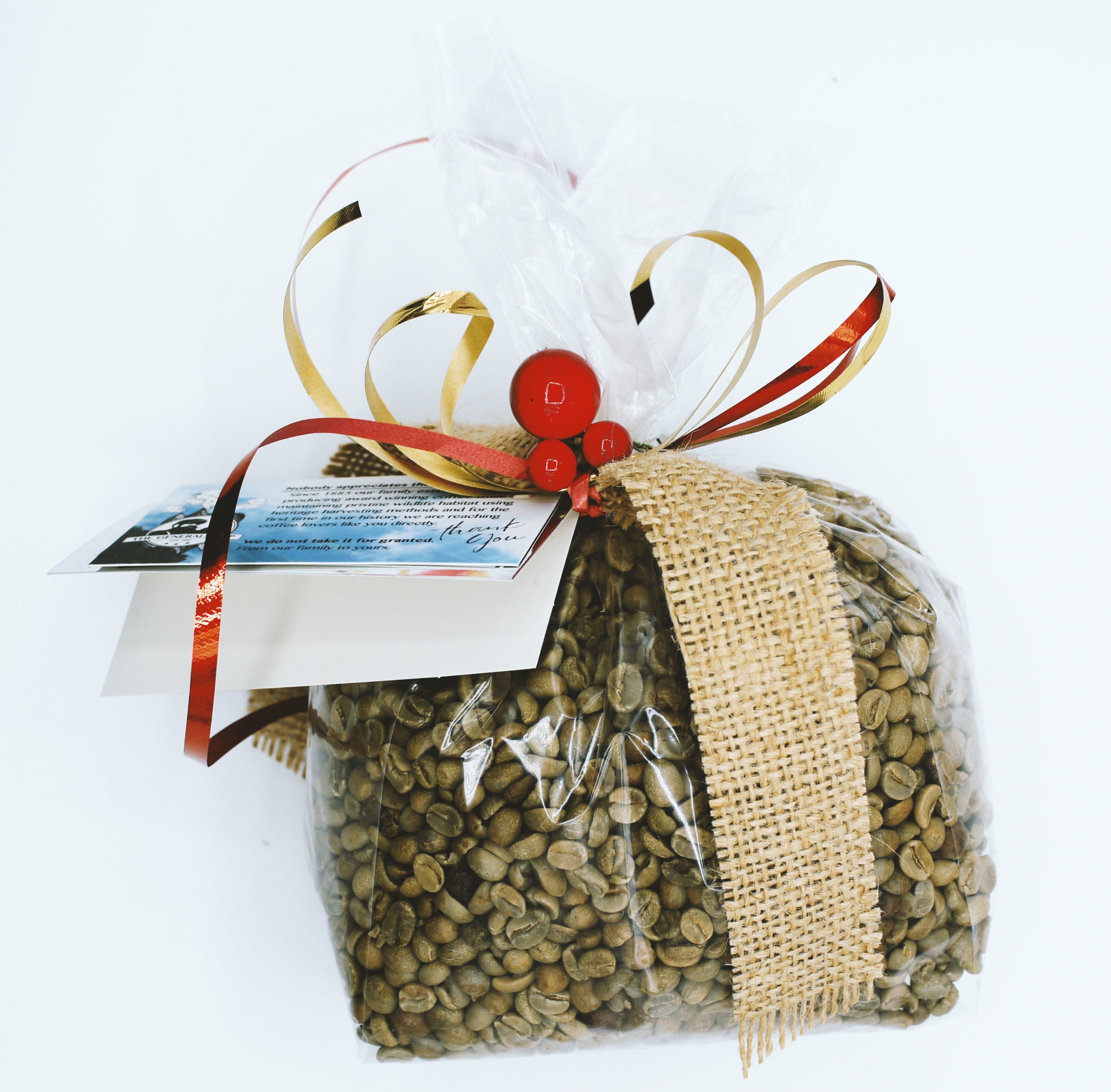 Green Coffee Gift 2Lbs Celar Bag