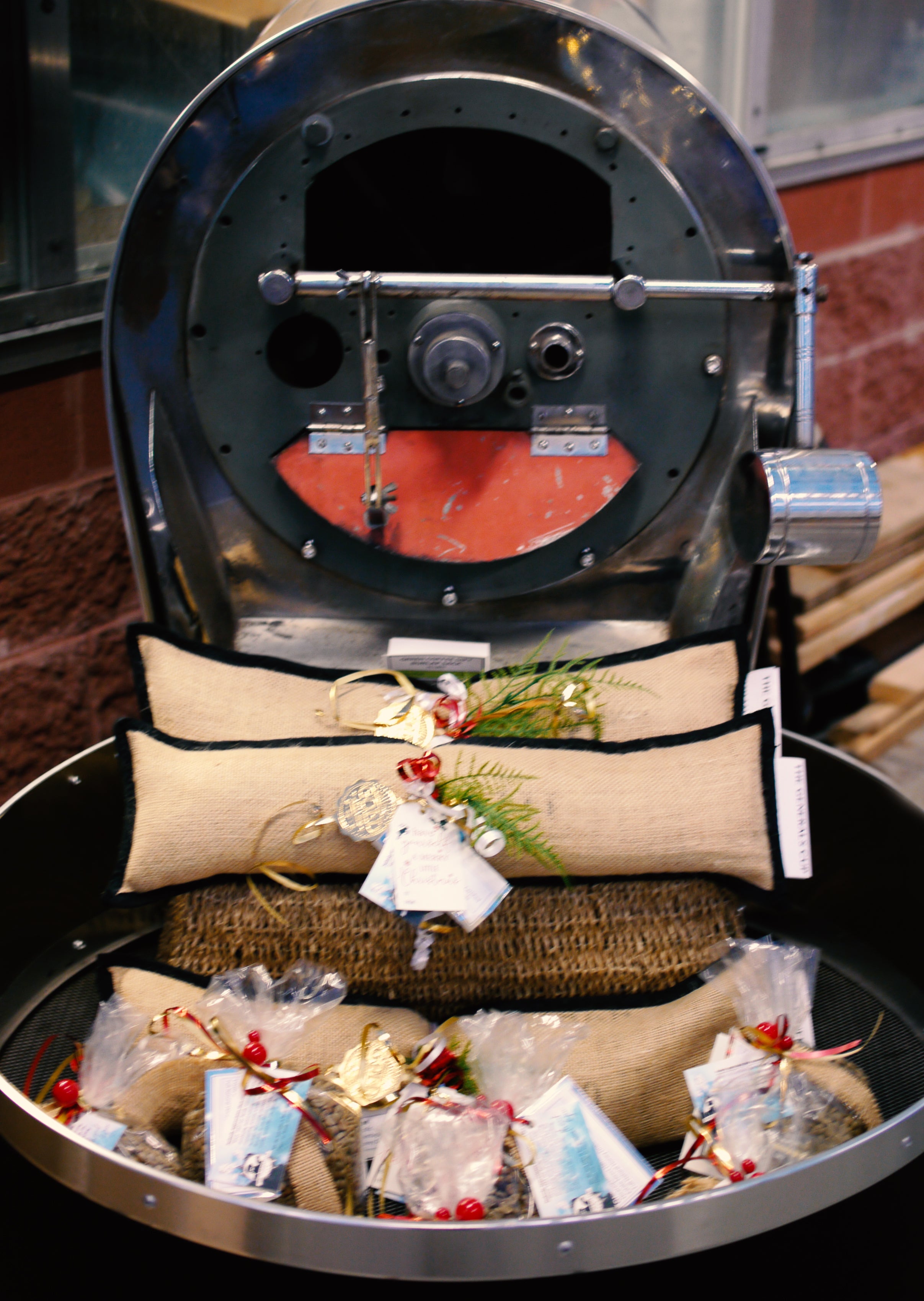 Green Coffee Burlap Sack Gift 5LB