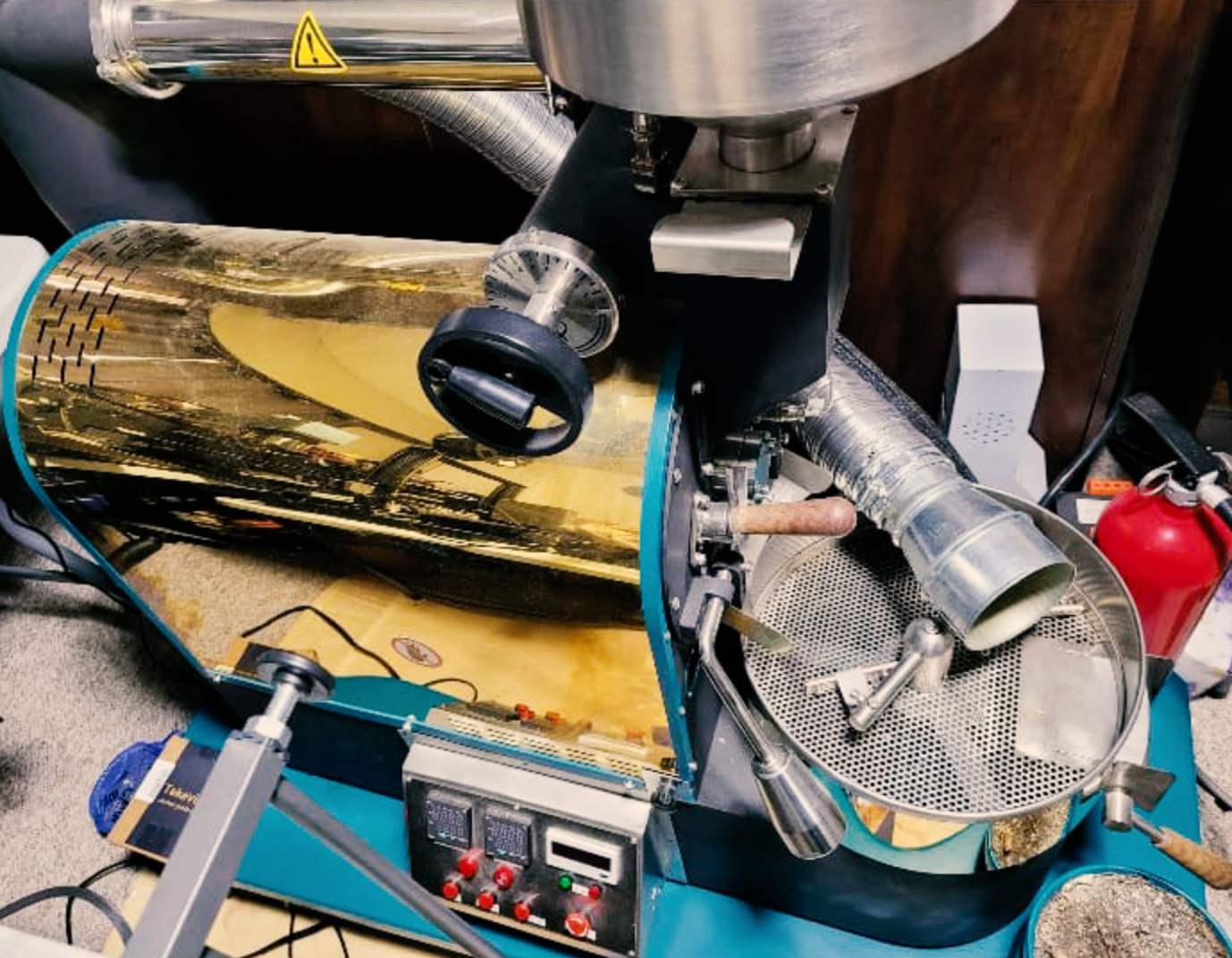 1.5 Kilo Roaster and Coffee Package