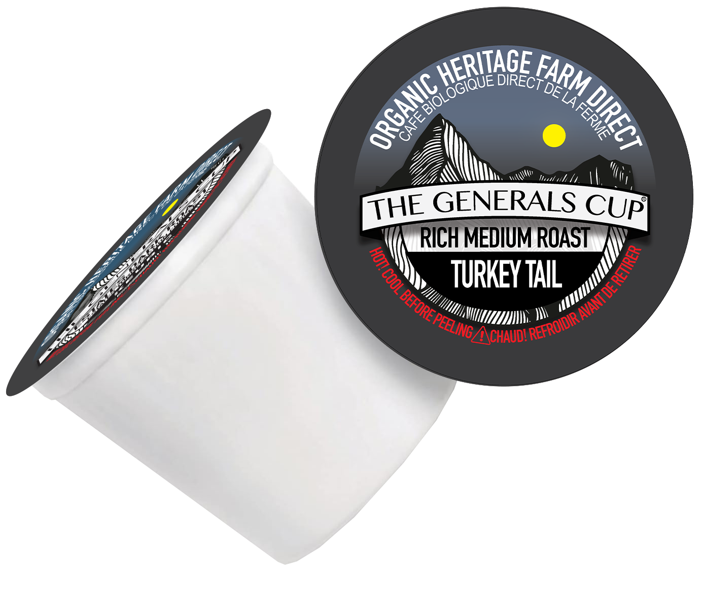 Turkey Tail Mushroom Coffee Pods 12Pck