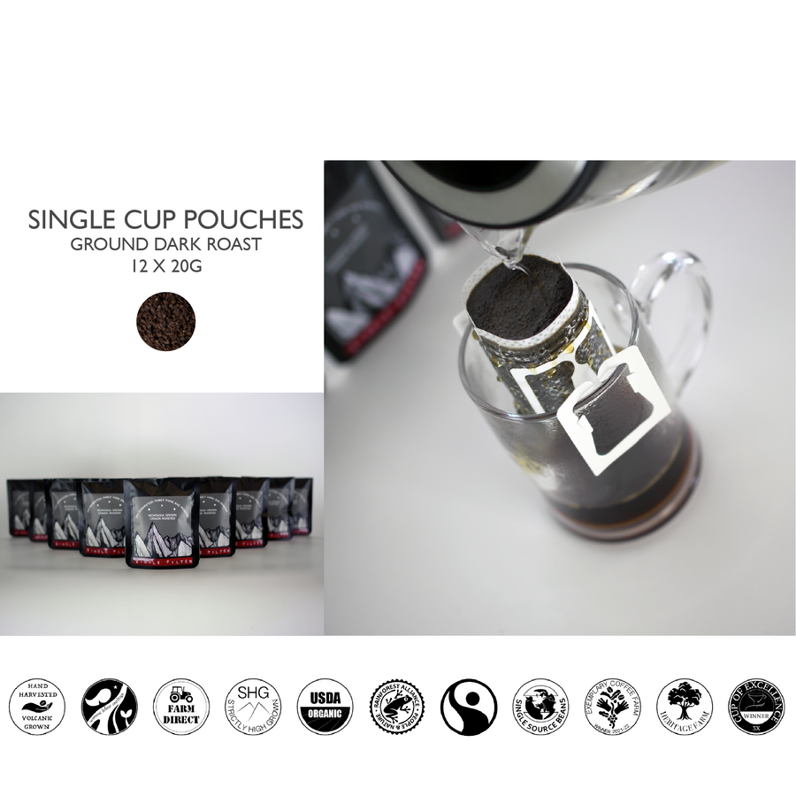 Fresh Ground Cup Filters Bulk 100 Pack 15G Each