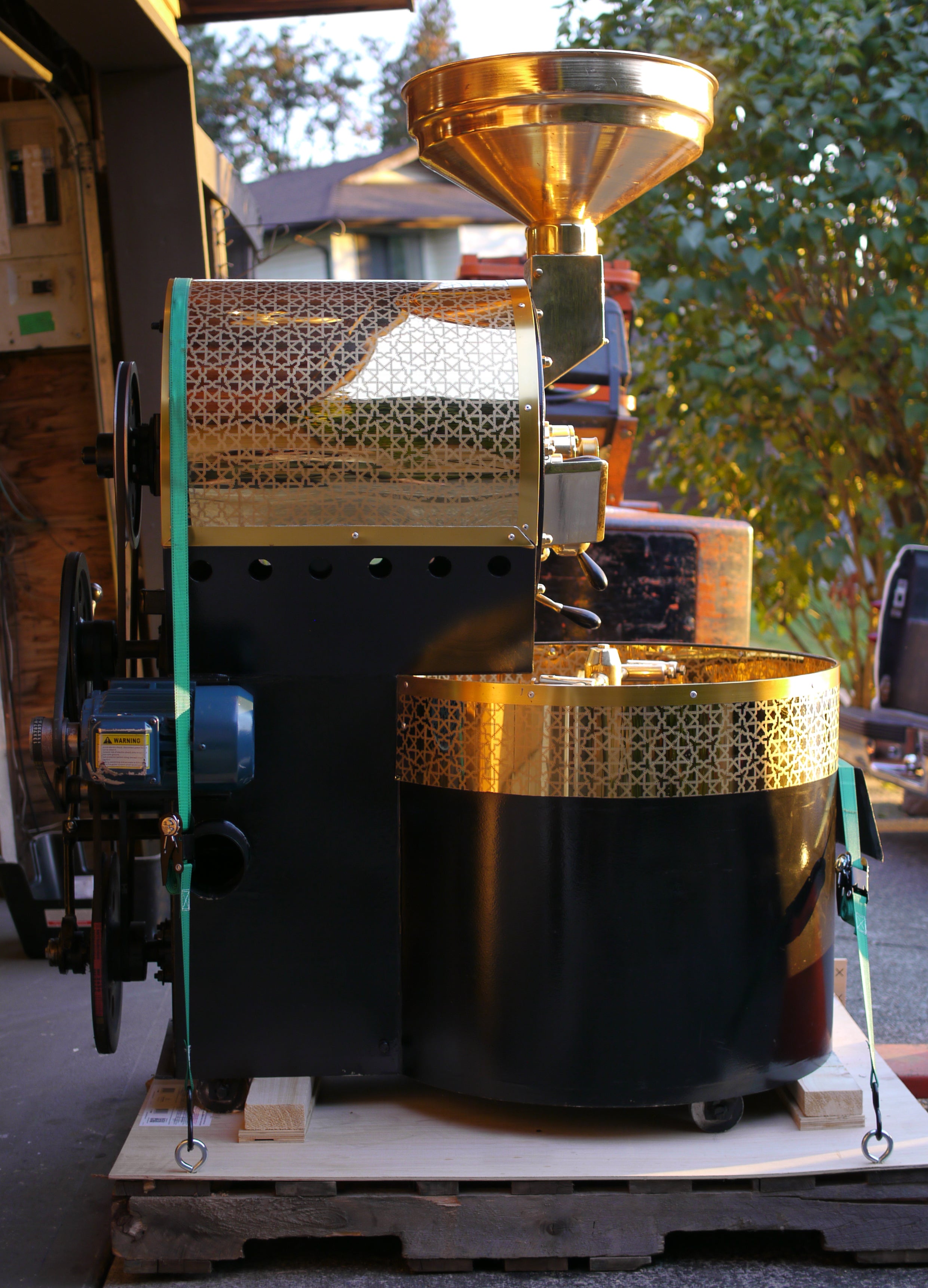 SHAKHSHEER 5 KILO PROPANE ROASTER