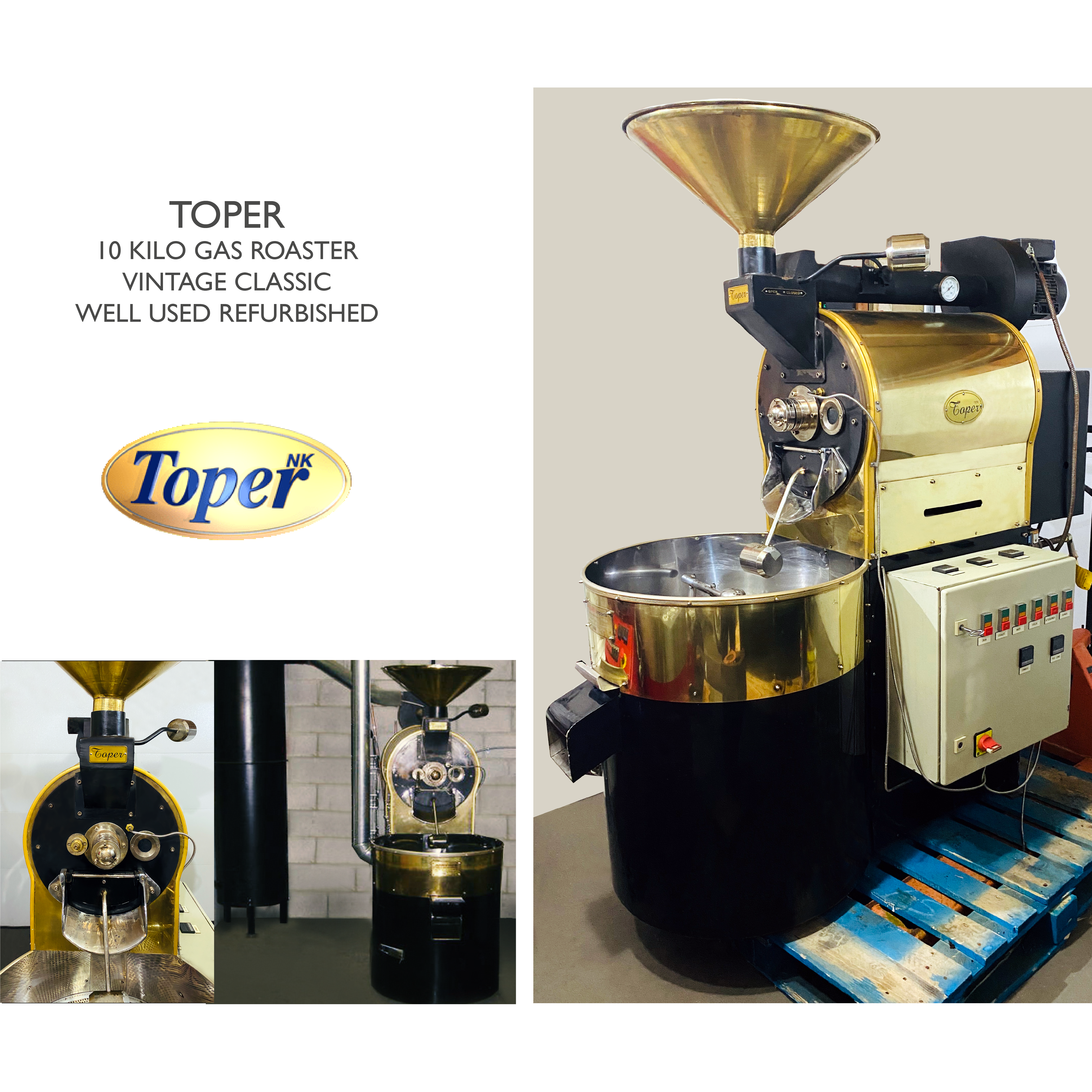 TOPER 10 KILO VINTAGE GAS